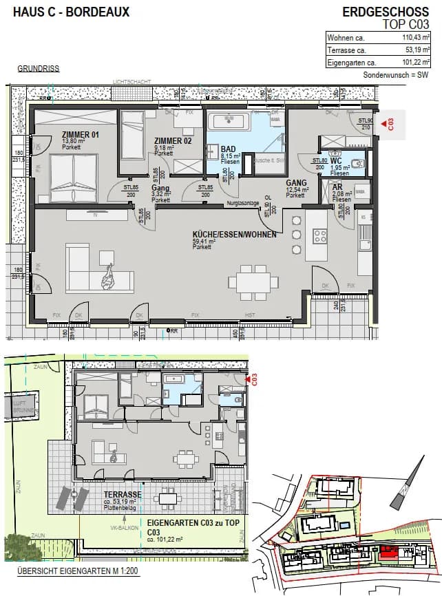 3-Zimmer-Wohnung kaufen in Graz – 110,43 m², € 955.000 – Bild 11 von 12