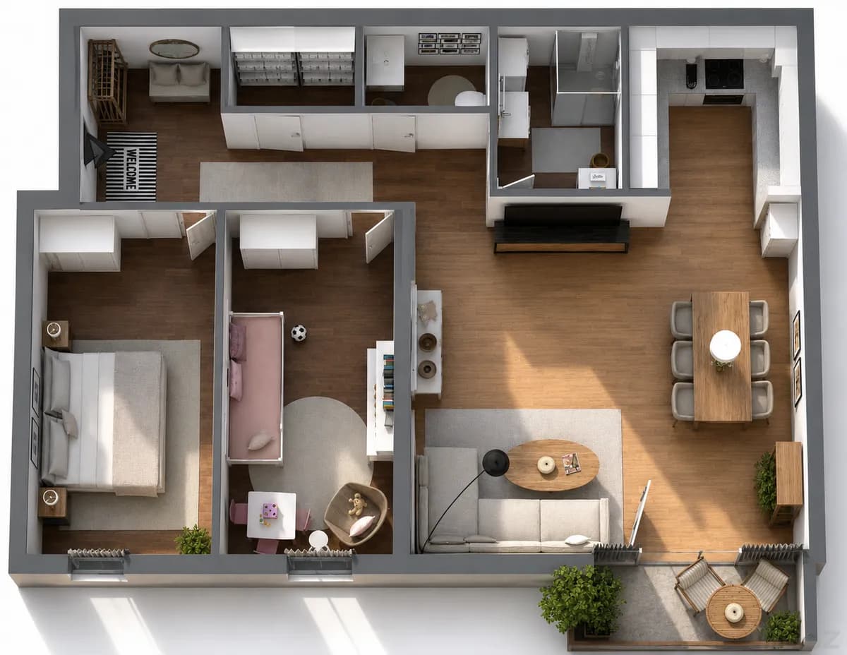 3-Zimmer-Wohnung kaufen in Graz – 72 m², € 218.000