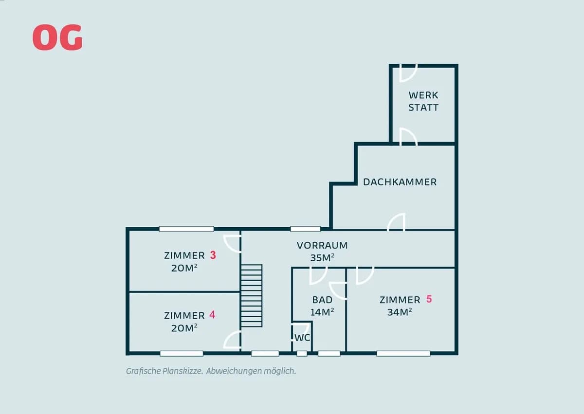 5-Zimmer-Haus mieten in Sankt Pölten Land – 240 m², € 2.100 – Bild 18 von 18
