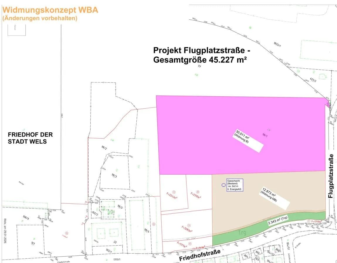 Immobilie kaufen in Wels – 45 227 m² – Bild 2 von 3