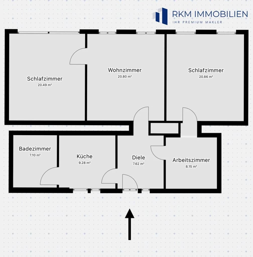 4-Zimmer-Wohnung kaufen in Wien – 97 m², € 360.000 – Bild 5 von 5