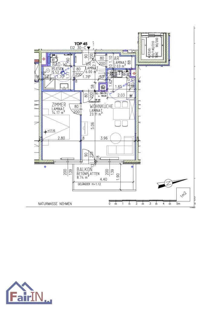 2-Zimmer-Wohnung kaufen in Wien – 50 m², € 335.000 – Bild 14 von 14