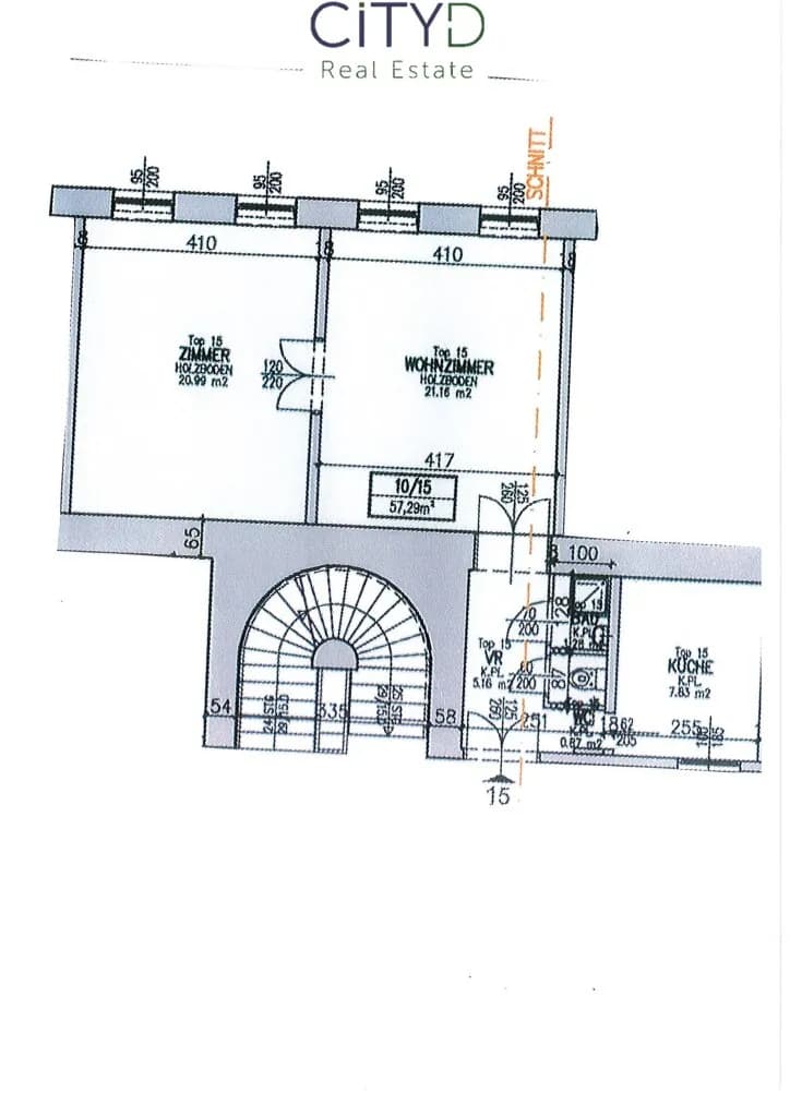2-Zimmer-Wohnung kaufen in Wien – 57,29 m², € 245.241 – Bild 7 von 7