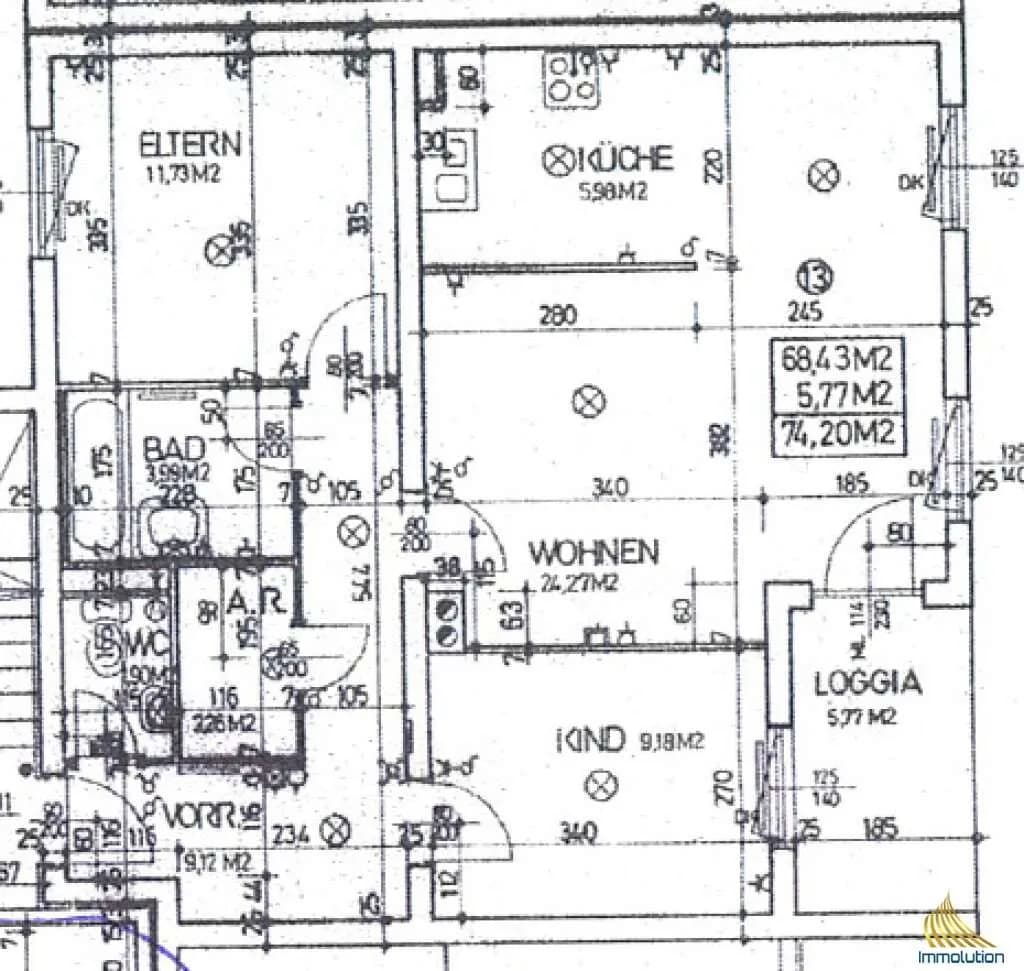Wohnung kaufen in Linz Land – 68,43 m², € 185.000 – Bild 3 von 3