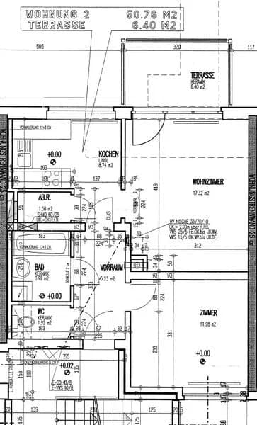 2-Zimmer-Wohnung mieten in Bruck-Mürzzuschlag – 50,76 m², € 543 – Bild 2 von 2