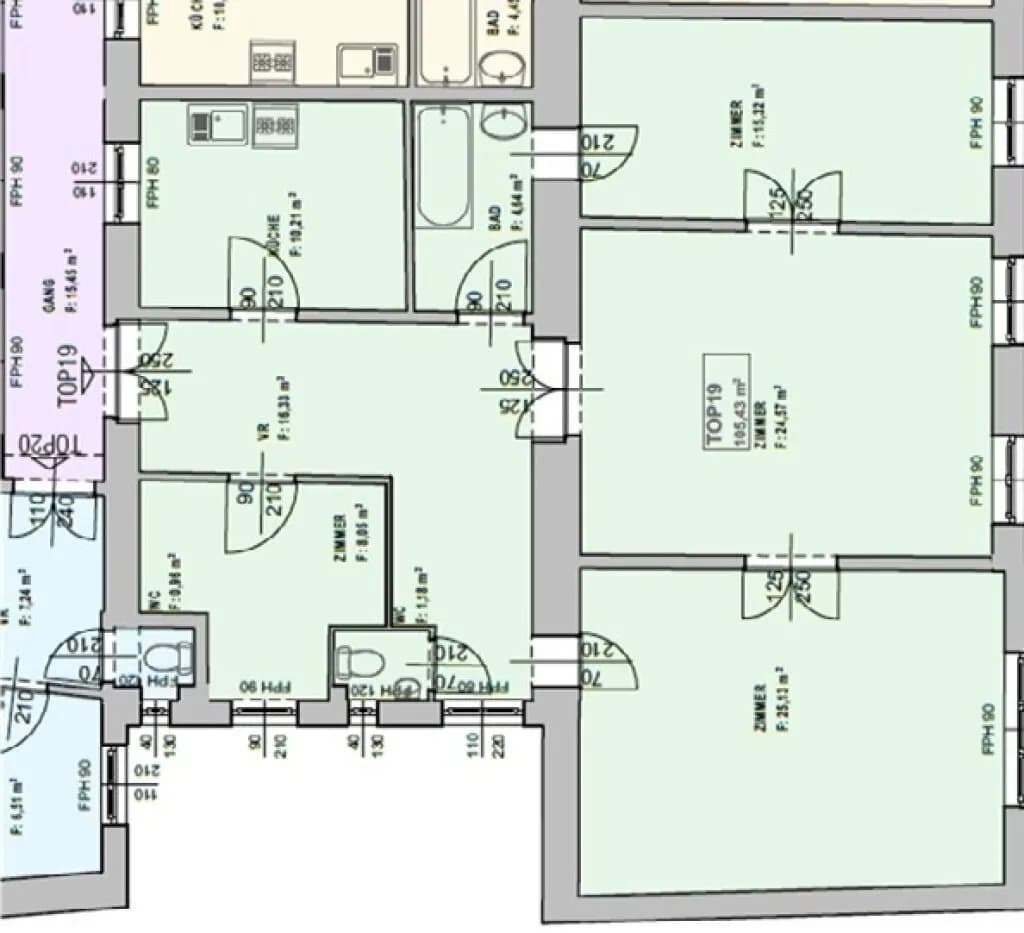 4-Zimmer-Wohnung kaufen in Wien – 105 m², € 629.000 – Bild 22 von 22