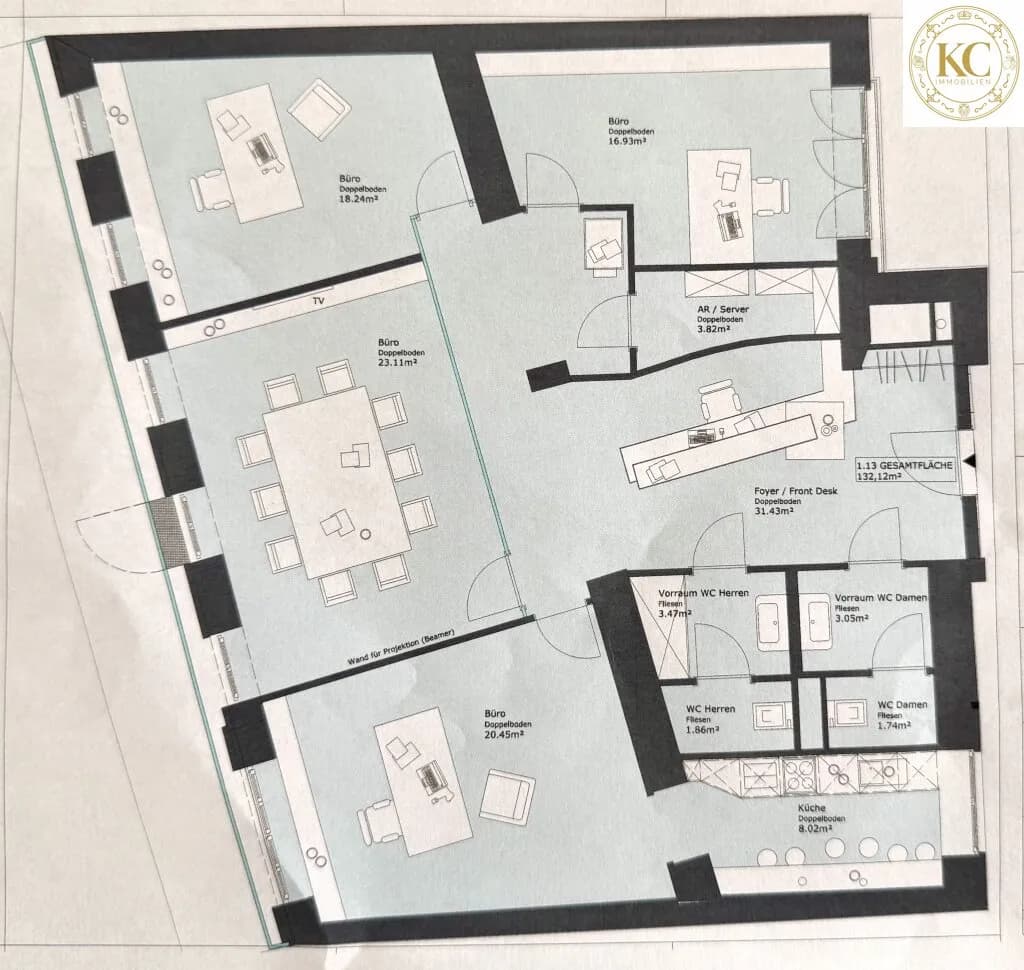 4-Zimmer-Gewerbeimmobilie kaufen in Wien – 132 m², € 1.200.000 – Bild 14 von 14