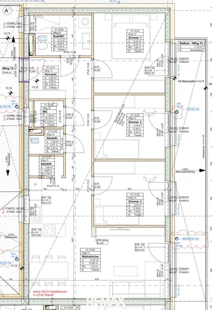 4-Zimmer-Wohnung kaufen in Murtal – 79,85 m², € 230.000 – Bild 18 von 19