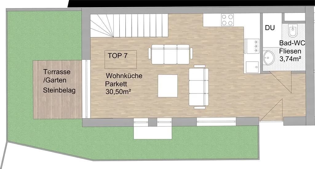 6-Zimmer-Haus kaufen in Wien – 126,44 m², € 800.000 – Bild 12 von 15