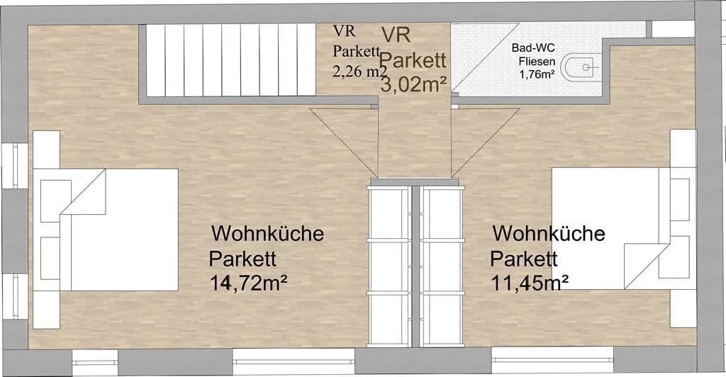 6-Zimmer-Haus kaufen in Wien – 126,44 m², € 800.000 – Bild 13 von 15
