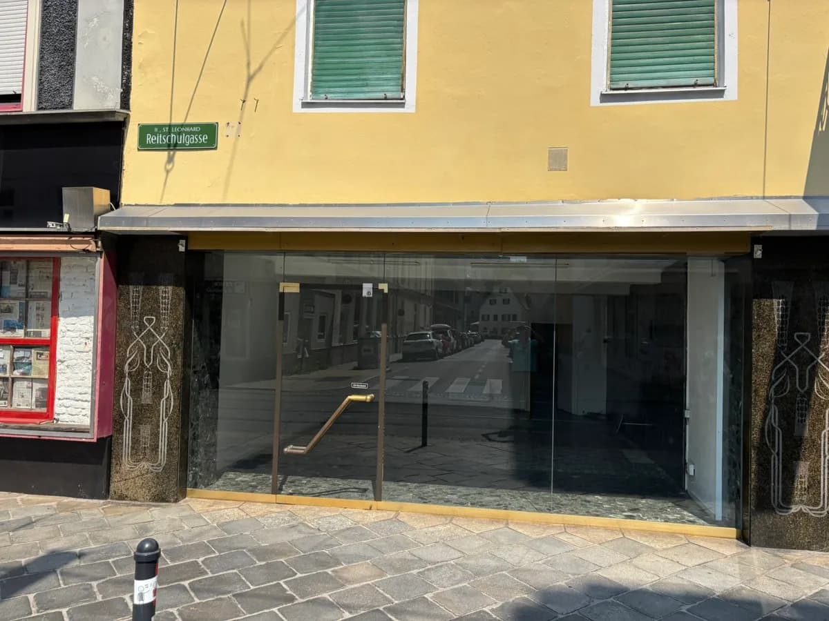 2-Zimmer-Gewerbeimmobilie mieten in Graz – 60 m², € 1.500