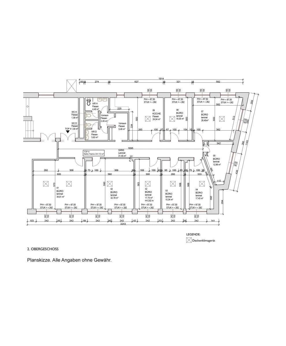 Gewerbeimmobilie mieten in Wien – 581 m², € 14 – Bild 9 von 9