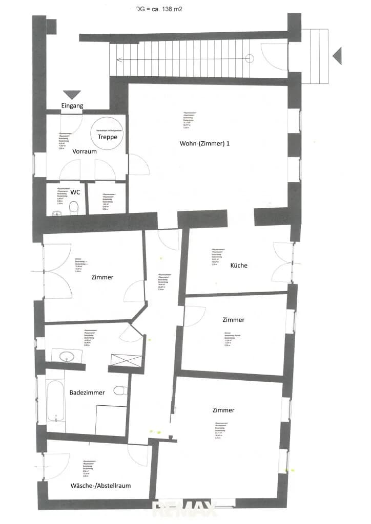 5-Zimmer-Wohnung mieten in Wolfsberg – 169 m², € 1.375 – Bild 28 von 29