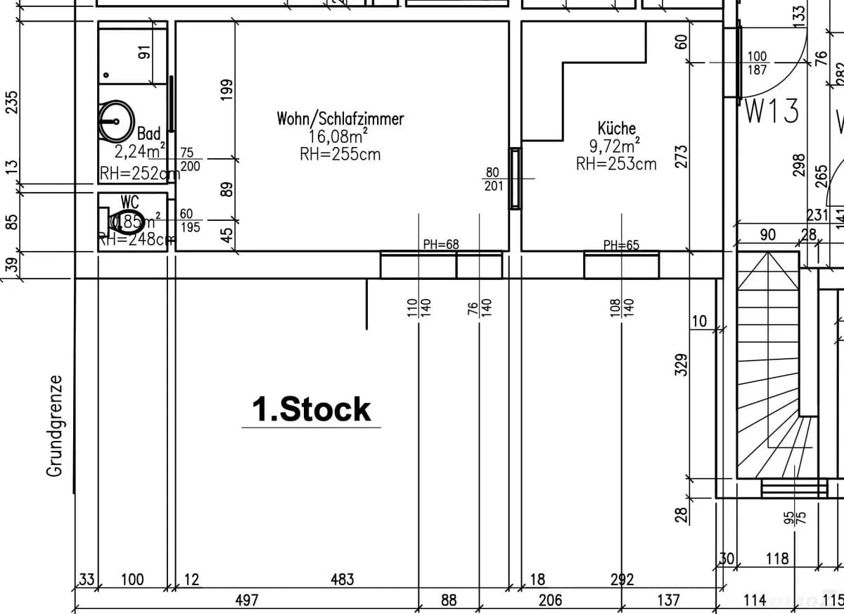 1-Zimmer-Wohnung kaufen in Graz – 28,89 m², € 92.000 – Bild 2 von 16