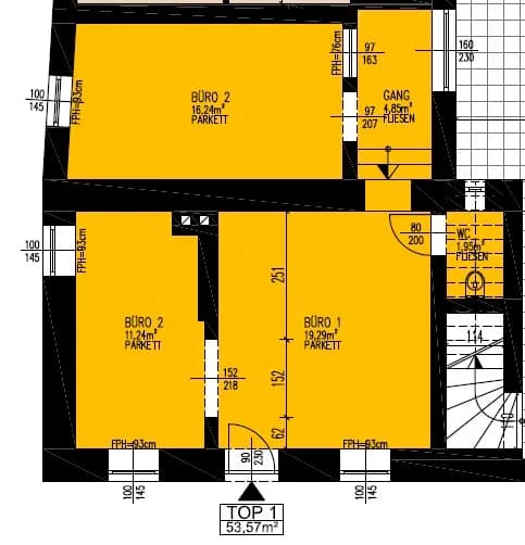 Gewerbeimmobilie mieten in Hartberg-Fürstenfeld – 54 m², € 873 – Bild 9 von 14