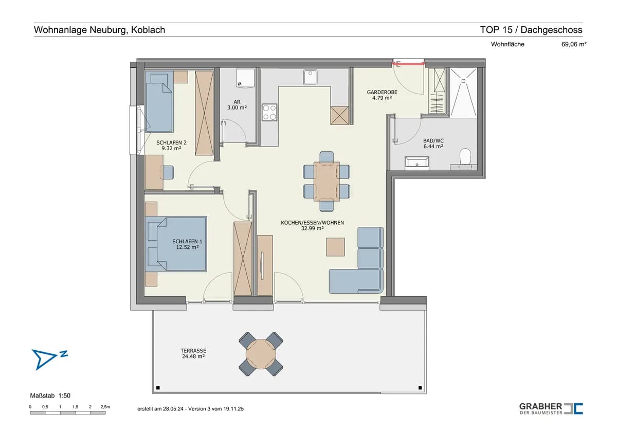 3-Zimmer-Wohnung kaufen in Feldkirch – 69,06 m², € 499.500 – Bild 10 von 10