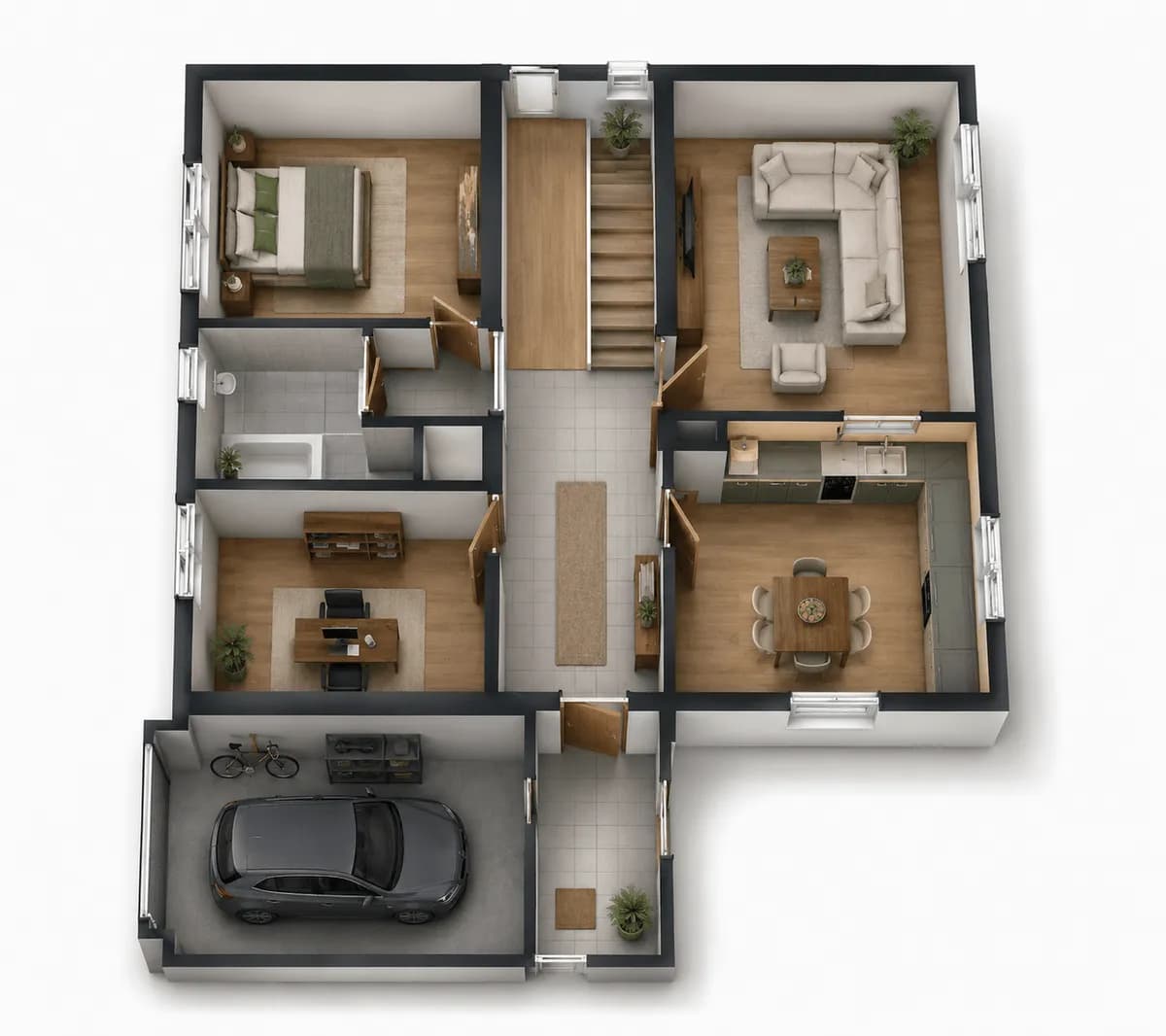 6-Zimmer-Haus kaufen in Schärding – 120,84 m², € 275.000 – Bild 9 von 11