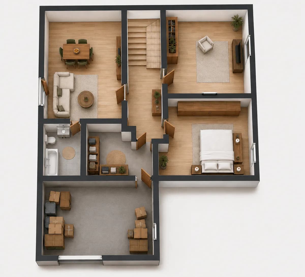 6-Zimmer-Haus kaufen in Schärding – 120,84 m², € 275.000 – Bild 10 von 11