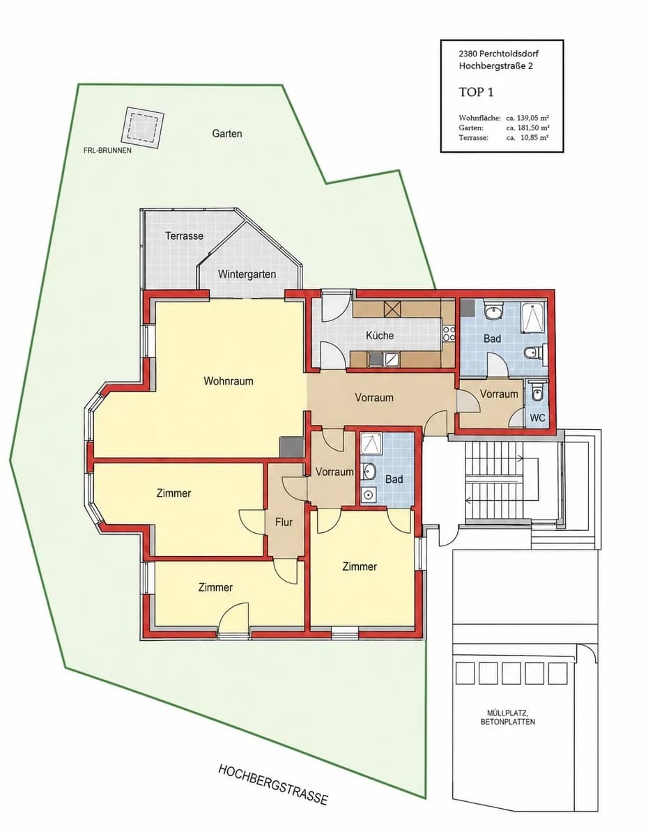 4-Zimmer-Wohnung kaufen in Mödling – 139,05 m², € 799.000 – Bild 23 von 24