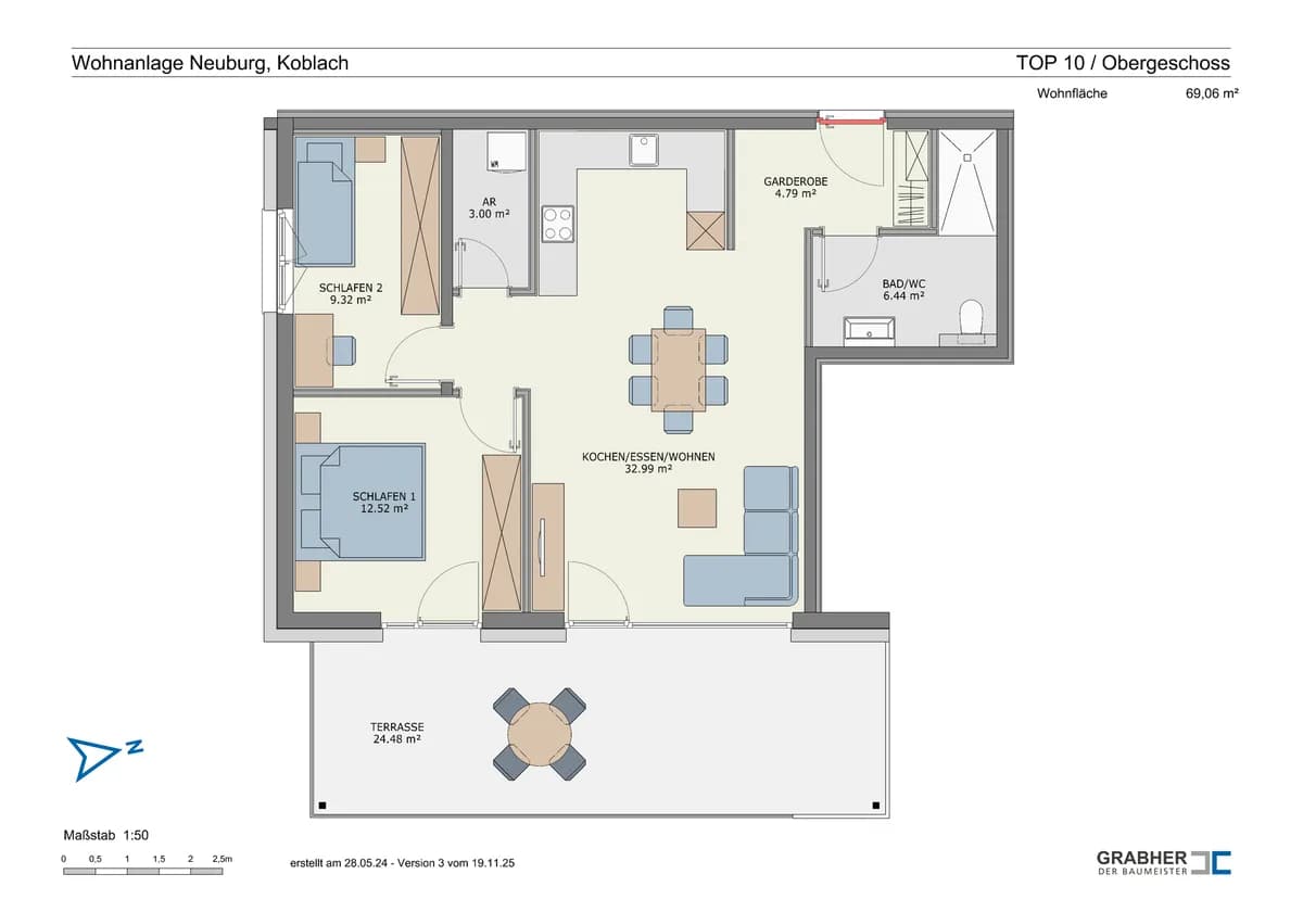 3-Zimmer-Wohnung kaufen in Feldkirch – 69,06 m², € 495.500 – Bild 10 von 10