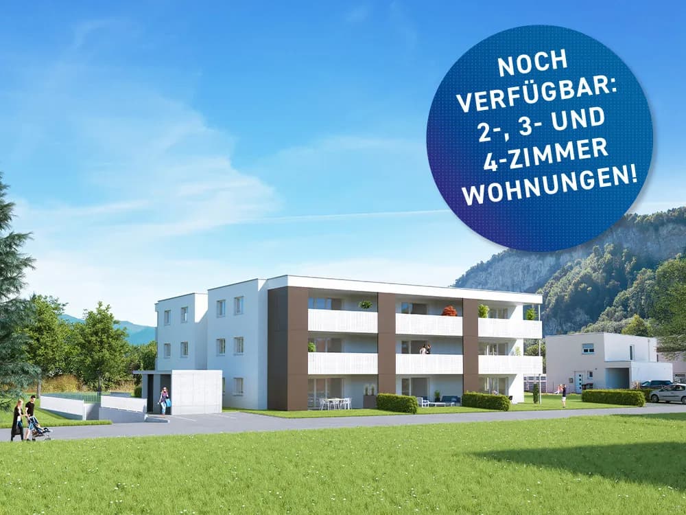 2-Zimmer-Wohnung kaufen in Feldkirch – 49,28 m², € 349.500