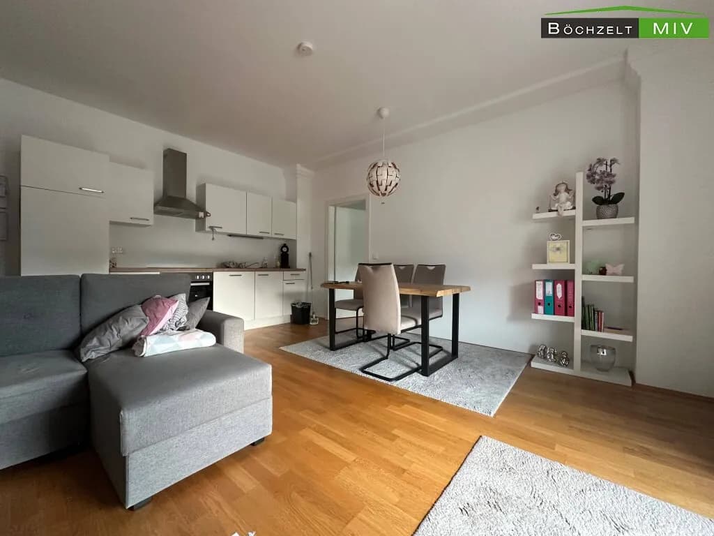 2-Zimmer-Wohnung mieten in Leoben – 50,92 m², € 554 – Bild 2 von 8