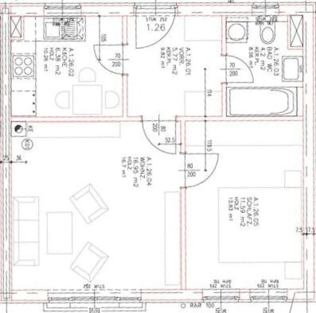 2-Zimmer-Wohnung kaufen in Urfahr-Umgebung – 43,14 m², € 185.000 – Bild 11 von 11