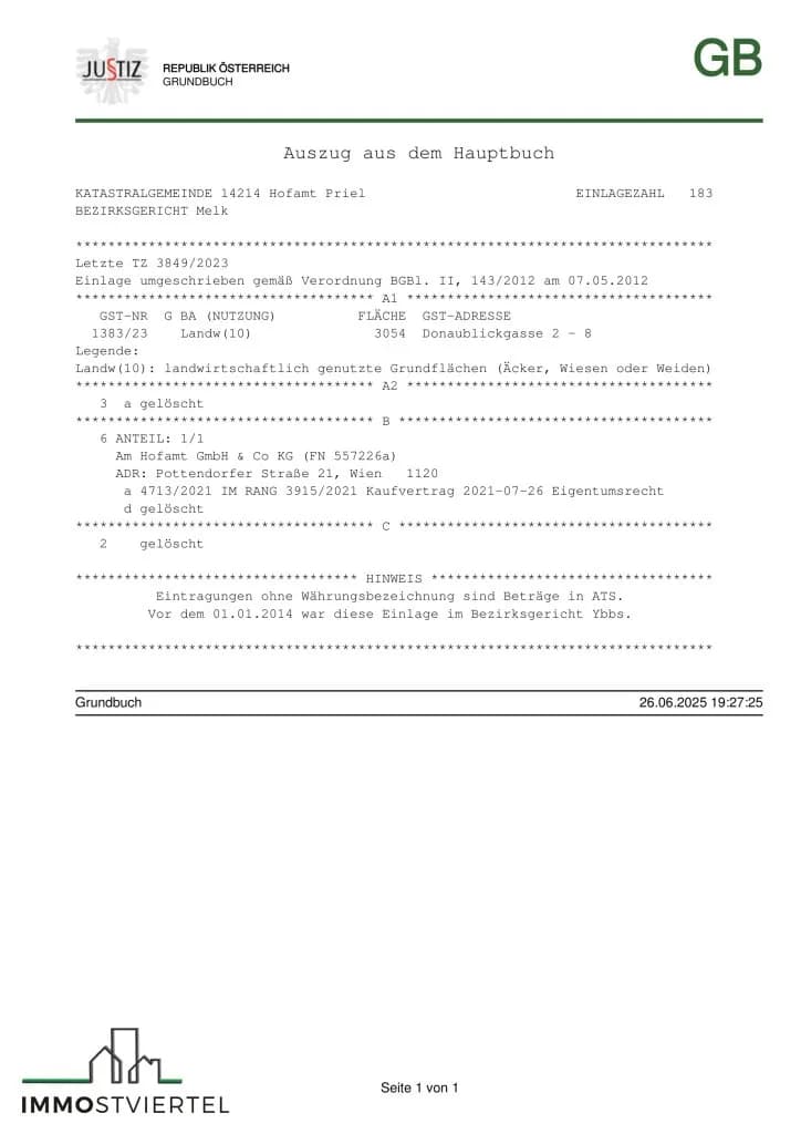Immobilie kaufen in Melk – 3 683 m² – Bild 10 von 19