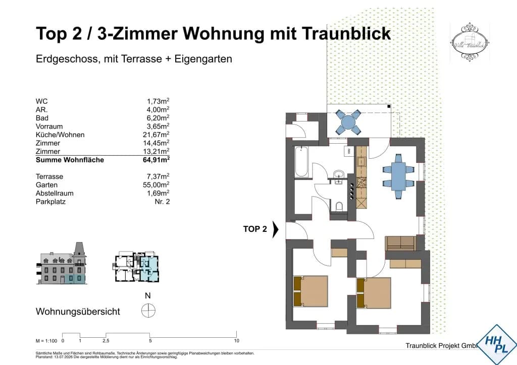 3-Zimmer-Wohnung kaufen in Liezen – 65 m², € 309.000 – Bild 9 von 13