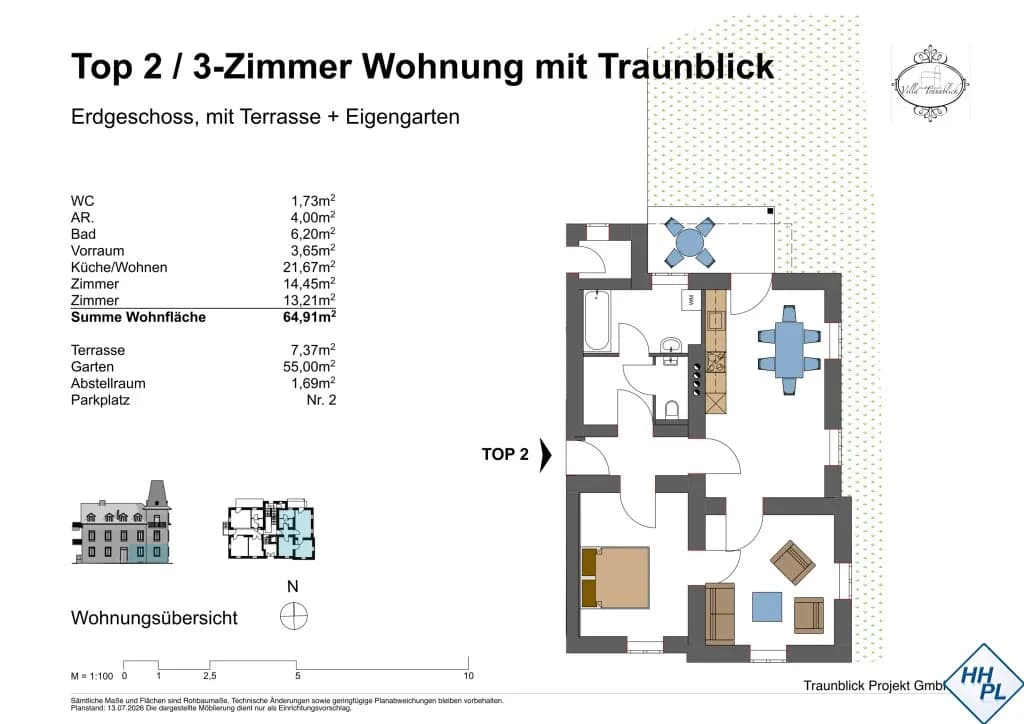 3-Zimmer-Wohnung kaufen in Liezen – 65 m², € 309.000 – Bild 10 von 13