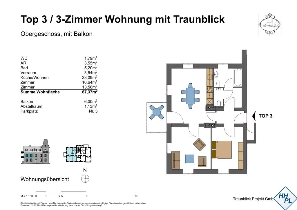 3-Zimmer-Wohnung kaufen in Liezen – 67 m², € 298.000 – Bild 9 von 12