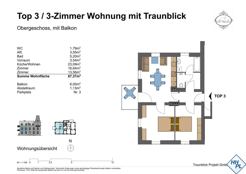 3-Zimmer-Wohnung kaufen in Liezen – 67 m², € 298.000 – Bild 10 von 12