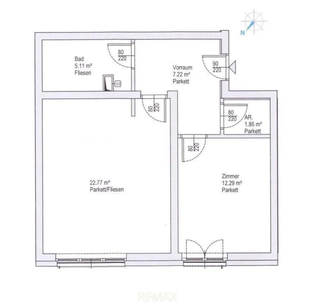 2-Zimmer-Wohnung kaufen in Wien – 49 m², € 219.000 – Bild 19 von 24