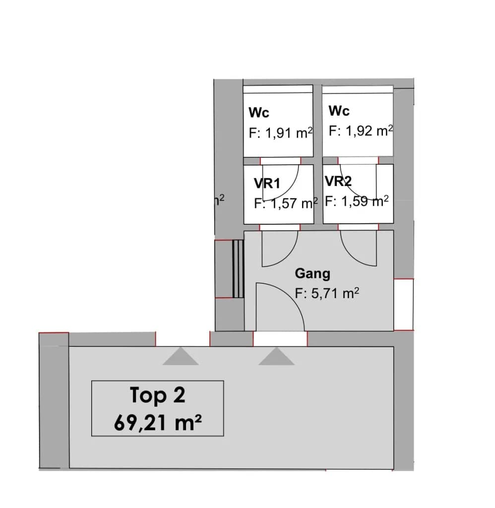 Gewerbeimmobilie mieten in Salzburg Stadt – 82 m², € 1.580 – Bild 6 von 8