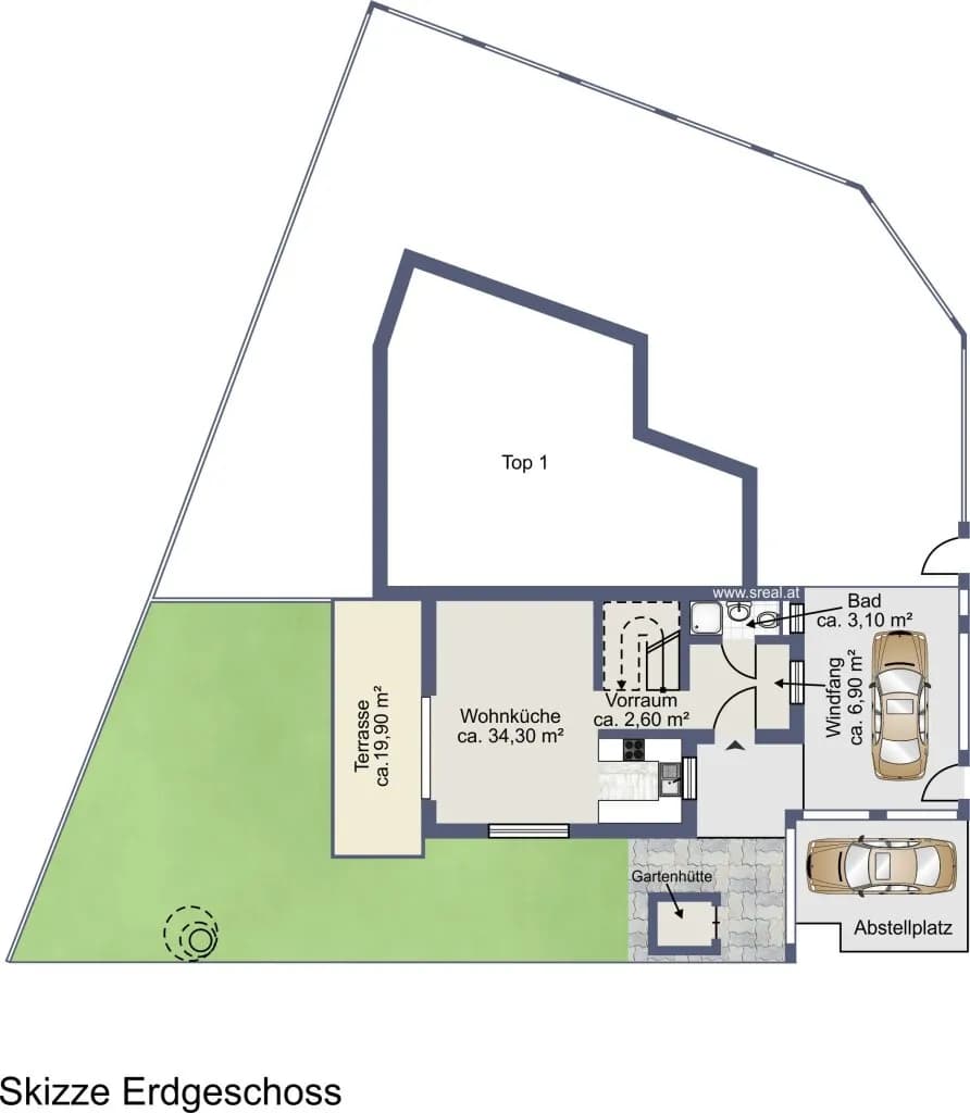 4-Zimmer-Haus kaufen in Gänserndorf – 93,41 m², € 498.000 – Bild 26 von 29
