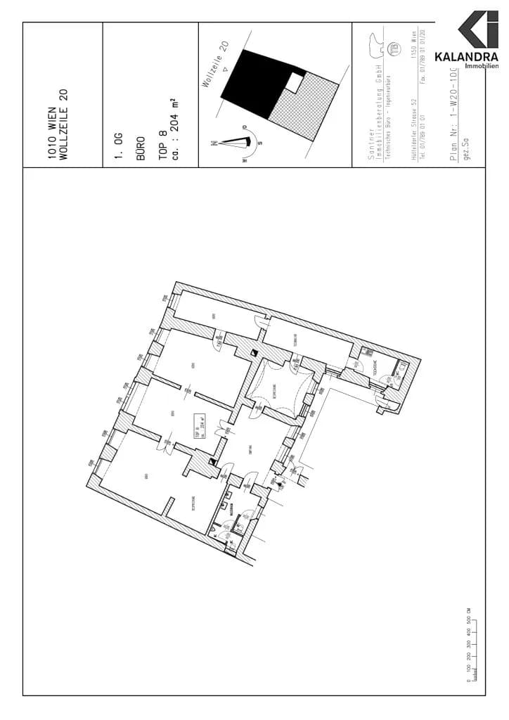 5-Zimmer-Gewerbeimmobilie mieten in Wien – 204 m², € 4.183 – Bild 12 von 12