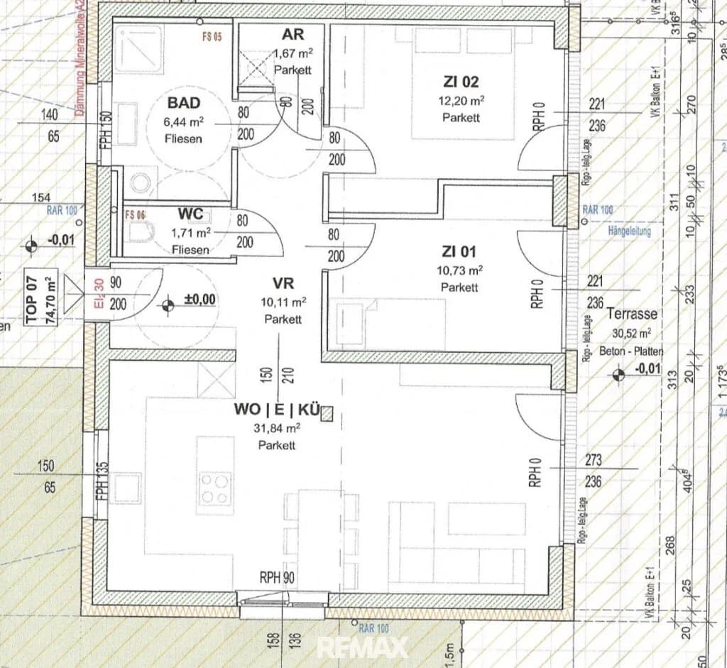 3-Zimmer-Wohnung kaufen in Murtal – 74,7 m², € 230.000 – Bild 13 von 14