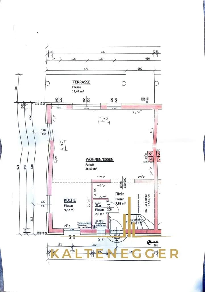 4-Zimmer-Haus kaufen in Baden – 129 m², € 598.000 – Bild 22 von 25