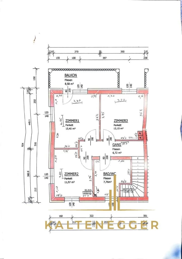 4-Zimmer-Haus kaufen in Baden – 129 m², € 598.000 – Bild 23 von 25