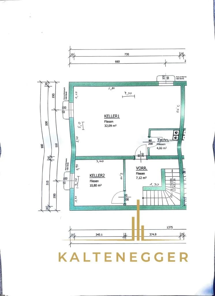4-Zimmer-Haus kaufen in Baden – 129 m², € 598.000 – Bild 24 von 25