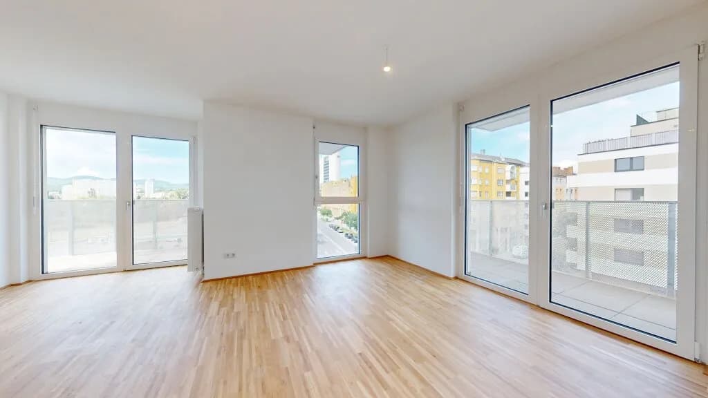 2-Zimmer-Wohnung mieten in Wien – 50,42 m², € 1.199