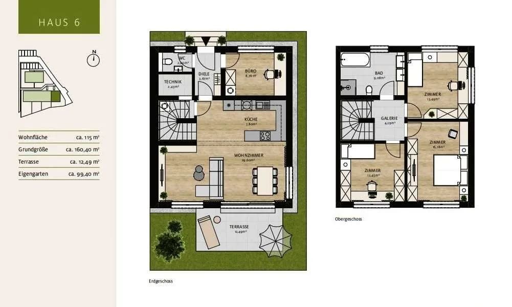 5-Zimmer-Haus kaufen in Amstetten – 115 m², € 379.000 – Bild 15 von 16
