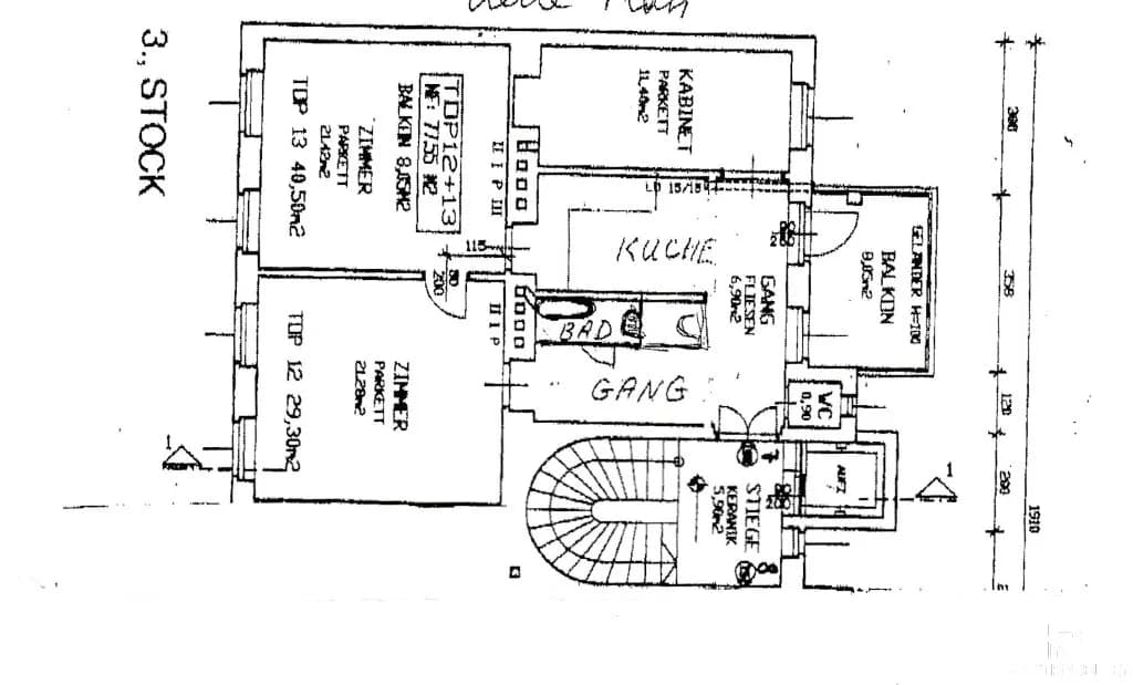 3-Zimmer-Wohnung mieten in Wien – 77,55 m², € 1.599 – Bild 15 von 15