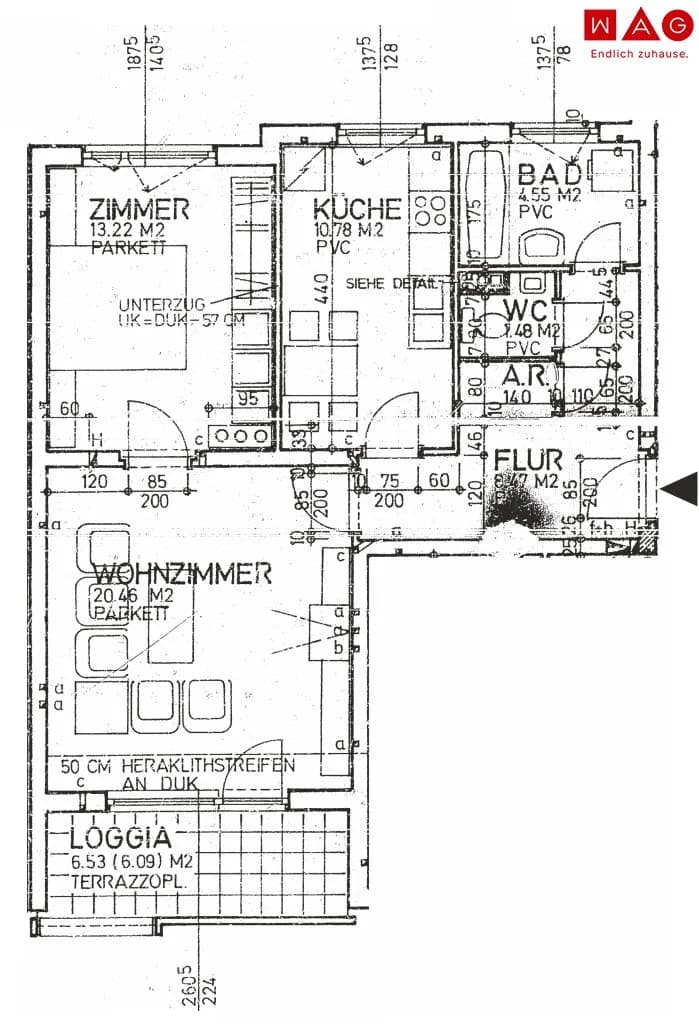 2-Zimmer-Wohnung mieten in Linz – 66,17 m², € 767 – Bild 9 von 9