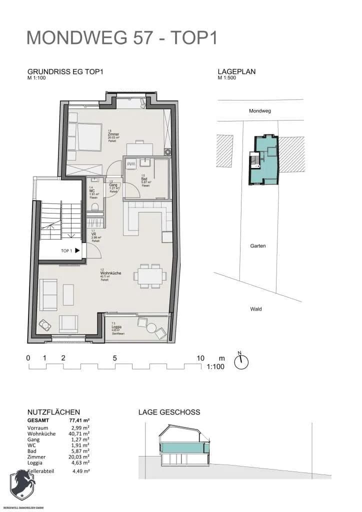 2-Zimmer-Wohnung mieten in Wien – 77,41 m², € 1.630 – Bild 20 von 20