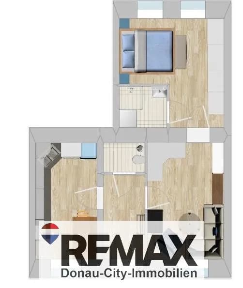 2-Zimmer-Wohnung kaufen in Wien – 50 m², € 185.000 – Bild 8 von 11