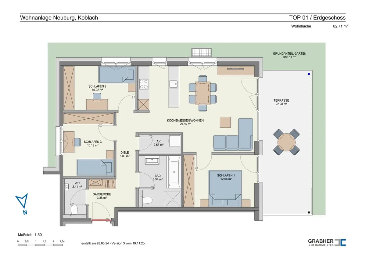 4-Zimmer-Wohnung kaufen in Feldkirch – 80,98 m², € 609.500 – Bild 10 von 10