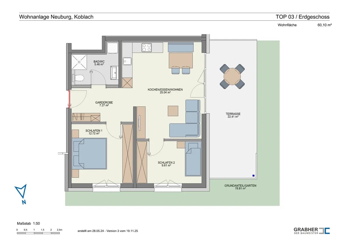 3-Zimmer-Wohnung kaufen in Feldkirch – 60,1 m², € 433.500 – Bild 10 von 10