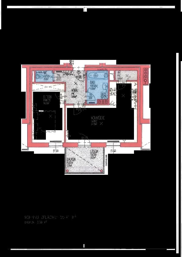 2-Zimmer-Wohnung mieten in Rohrbach – 55,56 m², € 517 – Bild 3 von 3