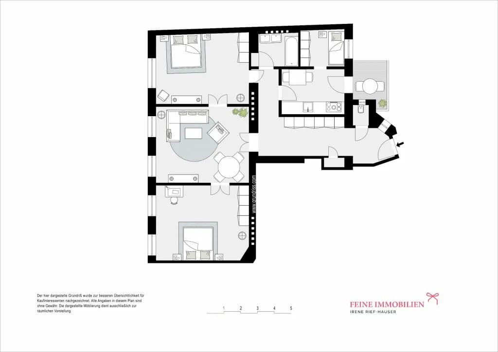 4-Zimmer-Wohnung kaufen in Wien – 111,53 m², € 1.179.000 – Bild 7 von 7